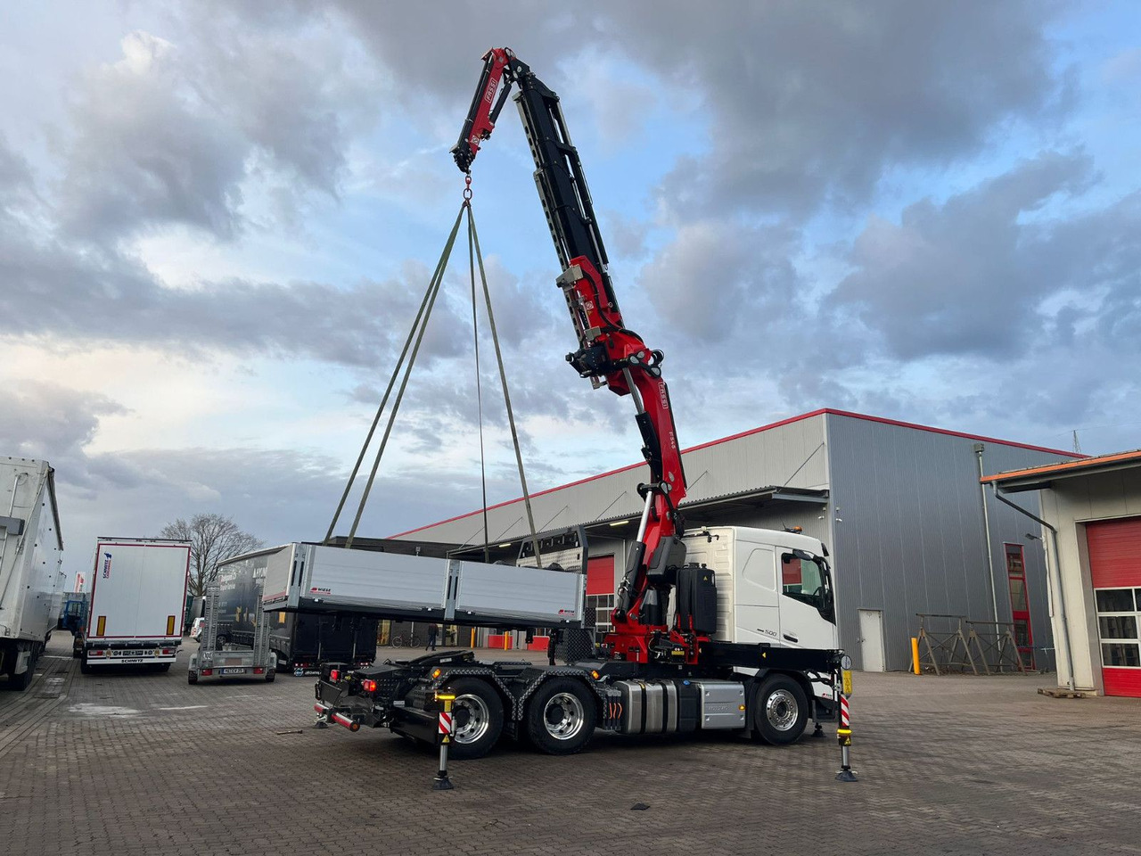 Volvo FH500 6x2 mit Fassi F545 2.27 JIB Winde sofort - Camion grue: photos 3 Volvo FH500 6x2 mit Fassi F545 2.27 JIB Winde sofort - Camion grue: photos 3