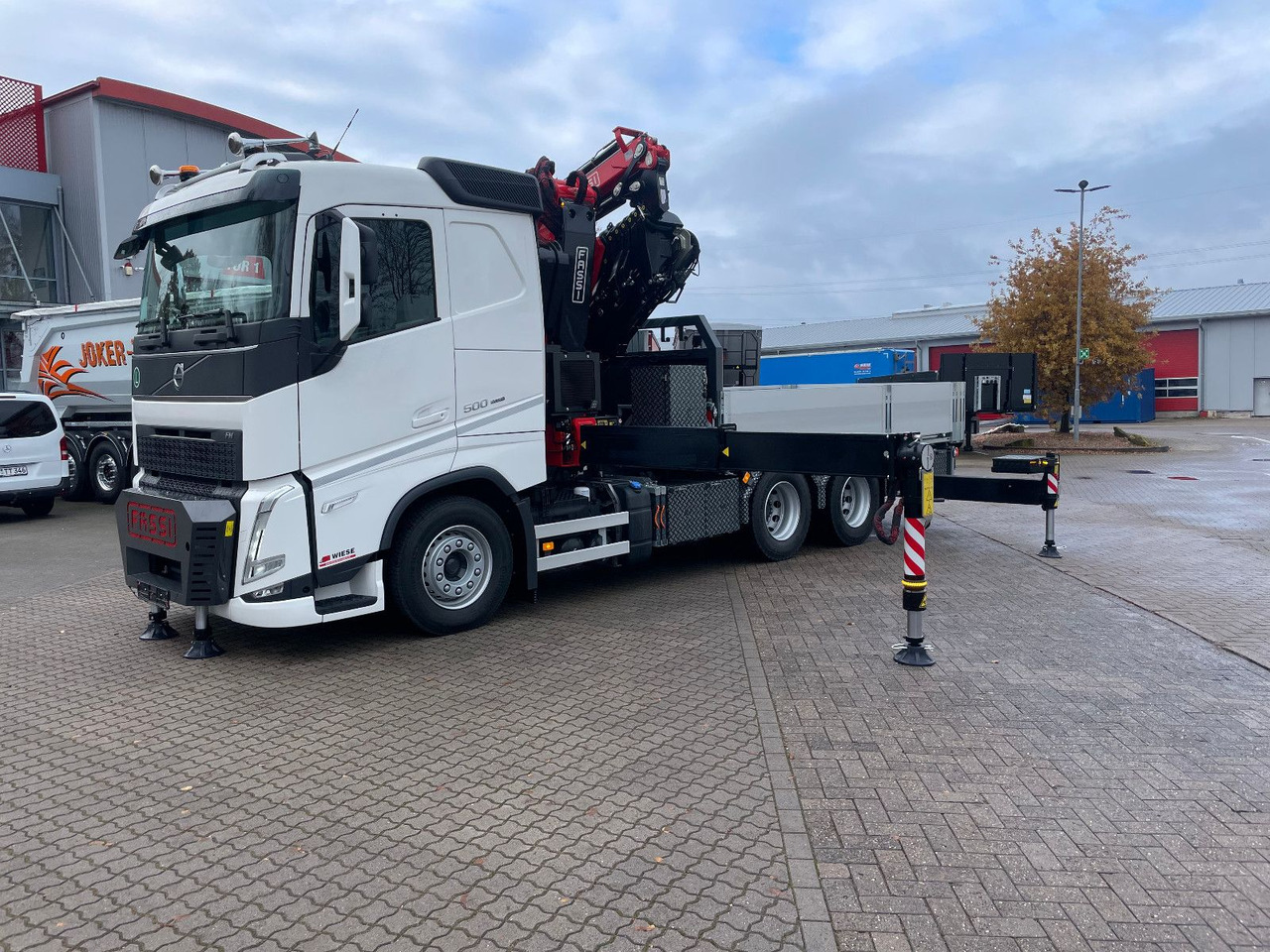 Volvo FH500 6x4 Fassi F545RA 2.27 mit Jib und Winde - Camion plateau, Camion grue: photos 3 Volvo FH500 6x4 Fassi F545RA 2.27 mit Jib und Winde - Camion plateau, Camion grue: photos 3