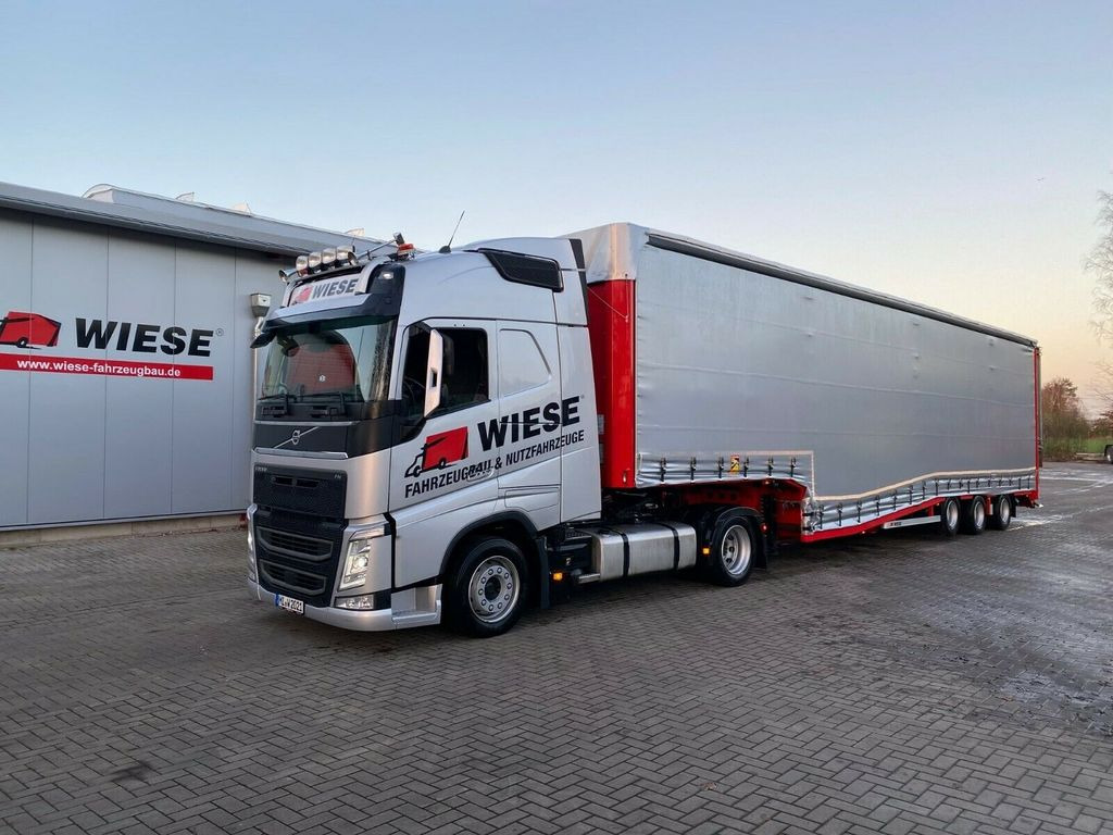 Wiese Gabelstaplertransporter mit Rampe - Semi-remorque surbaissé: photos 2 Wiese Gabelstaplertransporter mit Rampe - Semi-remorque surbaissé: photos 2