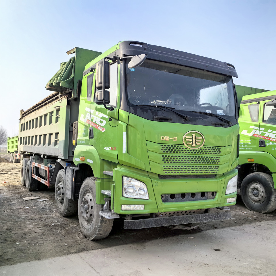 FAW 8x4 430hp-Green FAW 430 - Camion benne: photos 1 FAW 8x4 430hp-Green FAW 430 - Camion benne: photos 1