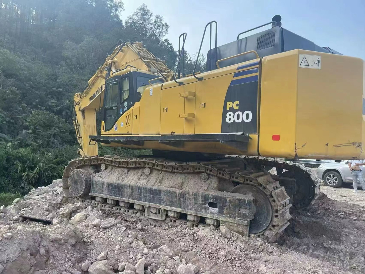KOMATSU PC800-7 - Pelle sur chenille: photos 3 KOMATSU PC800-7 - Pelle sur chenille: photos 3