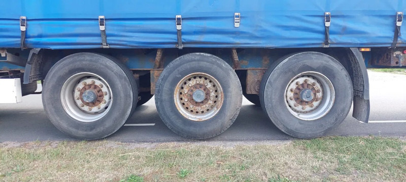 Krone 3 AXLE DRUM BRAKE CURTAIN TRAILER SDP 27 - Semi-remorque rideaux coulissants: photos 2 Krone 3 AXLE DRUM BRAKE CURTAIN TRAILER SDP 27 - Semi-remorque rideaux coulissants: photos 2