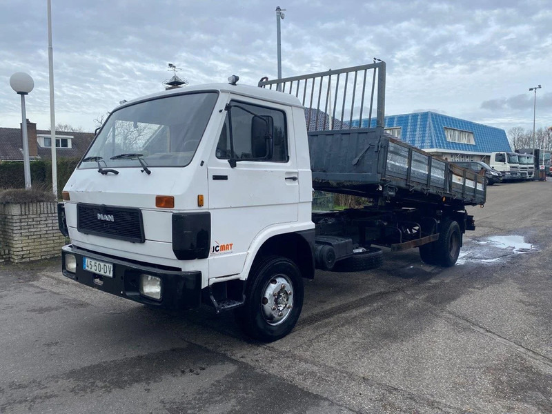 MAN 10 10.150 KIPPER MANUAL MECHANIC STEEL SPRING - Camion benne: photos 1 MAN 10 10.150 KIPPER MANUAL MECHANIC STEEL SPRING - Camion benne: photos 1