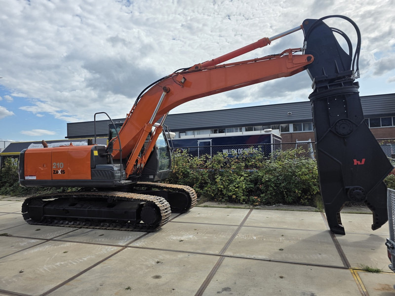 Hitachi zx210 scrap shear verachtert genesis labounty italmek sennebogen liebherr - Pelle de manutention: photos 2 Hitachi zx210 scrap shear verachtert genesis labounty italmek sennebogen liebherr - Pelle de manutention: photos 2