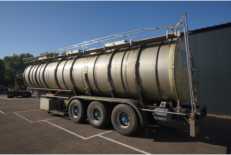Dijkstra 3 AXLE CHEMIE TANK TRAILER 42 m3 - Semi-remorque citerne: photos 5 Dijkstra 3 AXLE CHEMIE TANK TRAILER 42 m3 - Semi-remorque citerne: photos 5