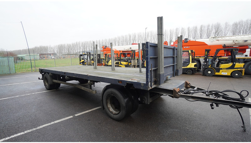 Hoffman 2 AXLE FLATBED WITH TWIST LOCKS 20FT - Remorque plateau: photos 3 Hoffman 2 AXLE FLATBED WITH TWIST LOCKS 20FT - Remorque plateau: photos 3
