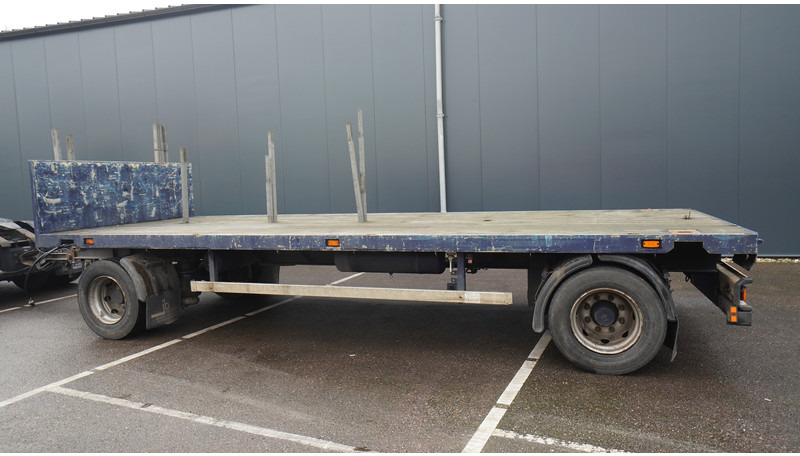 Hoffman 2 AXLE FLATBED WITH TWIST LOCKS 20FT - Remorque plateau: photos 5 Hoffman 2 AXLE FLATBED WITH TWIST LOCKS 20FT - Remorque plateau: photos 5