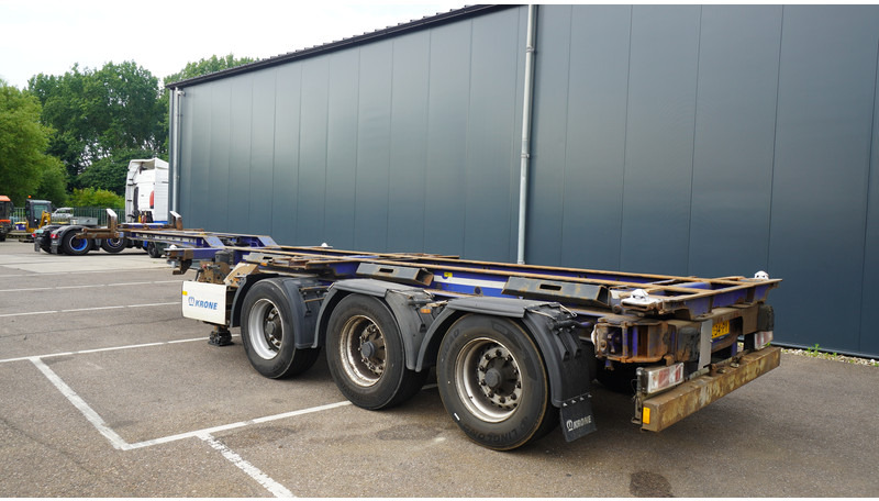 Krone 3 AXLE CONTAINER TRANSPORT TRAILER EXTENDABLE 45 FT - Semi-remorque porte-conteneur/ Caisse mobile: photos 4 Krone 3 AXLE CONTAINER TRANSPORT TRAILER EXTENDABLE 45 FT - Semi-remorque porte-conteneur/ Caisse mobile: photos 4