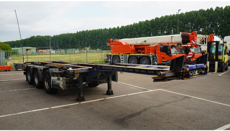 Krone 3 AXLE CONTAINER TRANSPORT TRAILER EXTENDABLE 45 FT - Semi-remorque porte-conteneur/ Caisse mobile: photos 3 Krone 3 AXLE CONTAINER TRANSPORT TRAILER EXTENDABLE 45 FT - Semi-remorque porte-conteneur/ Caisse mobile: photos 3