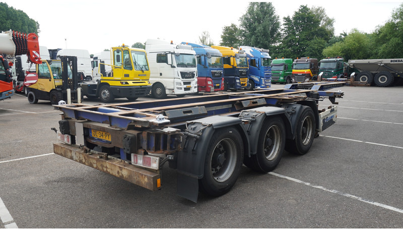 Krone 3 AXLE CONTAINER TRANSPORT TRAILER EXTENDABLE 45 FT - Semi-remorque porte-conteneur/ Caisse mobile: photos 5 Krone 3 AXLE CONTAINER TRANSPORT TRAILER EXTENDABLE 45 FT - Semi-remorque porte-conteneur/ Caisse mobile: photos 5