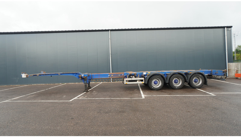 Pacton 3 AXLE MULTI CONTAINER TRANSPORT TRAILER EXTENDABLE 45 FT - Semi-remorque porte-conteneur/ Caisse mobile: photos 1 Pacton 3 AXLE MULTI CONTAINER TRANSPORT TRAILER EXTENDABLE 45 FT - Semi-remorque porte-conteneur/ Caisse mobile: photos 1