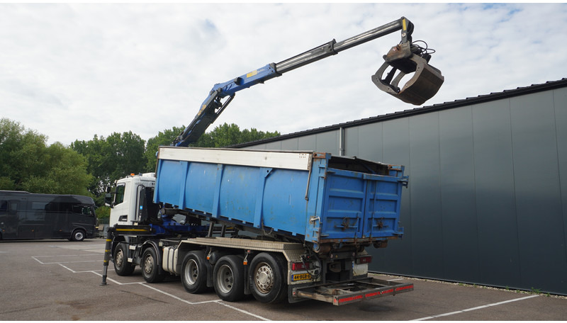 Scania G 490 10X4 CABLE SYSTEM TRUCK WITH PALFINGER Q180Z95TR CRANE - Camion grue: photos 3 Scania G 490 10X4 CABLE SYSTEM TRUCK WITH PALFINGER Q180Z95TR CRANE - Camion grue: photos 3