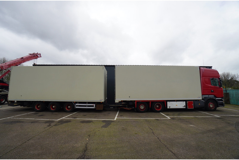 Scania R 580 V8 6X2 FRIGO RETARDER IN COMBI WITH BURG TRAILER - Camion frigorifique: photos 2 Scania R 580 V8 6X2 FRIGO RETARDER IN COMBI WITH BURG TRAILER - Camion frigorifique: photos 2