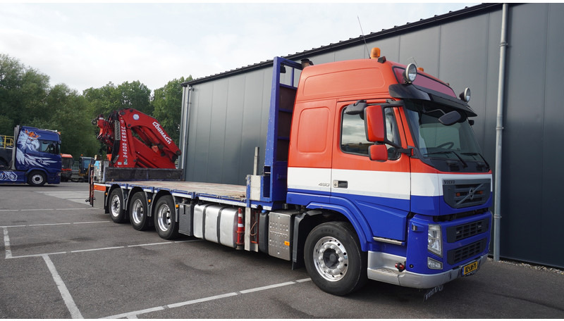 Camion grue Volvo FM 450 8X4 FLATBED WITH GORMACH 3400E6 CRANE: photos 9 Camion grue Volvo FM 450 8X4 FLATBED WITH GORMACH 3400E6 CRANE: photos 9