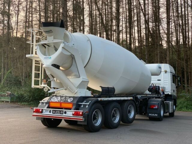 Camion malaxeur EUROMIX MTP - 12m³ Betonmischer-Auflieger: photos 10