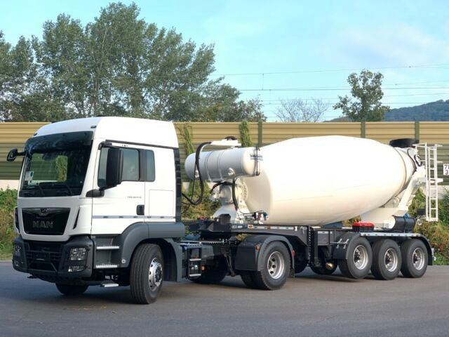 Camion malaxeur EUROMIX MTP - 12m³ Betonmischer-Auflieger: photos 5