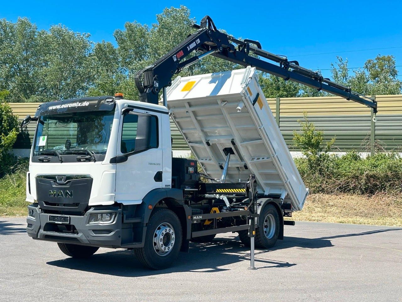 MAN TGM 18.320 4x2 Euro6e Hiab X-HiDuo 138DS-4 - Camion benne, Camion grue: photos 2 MAN TGM 18.320 4x2 Euro6e Hiab X-HiDuo 138DS-4 - Camion benne, Camion grue: photos 2