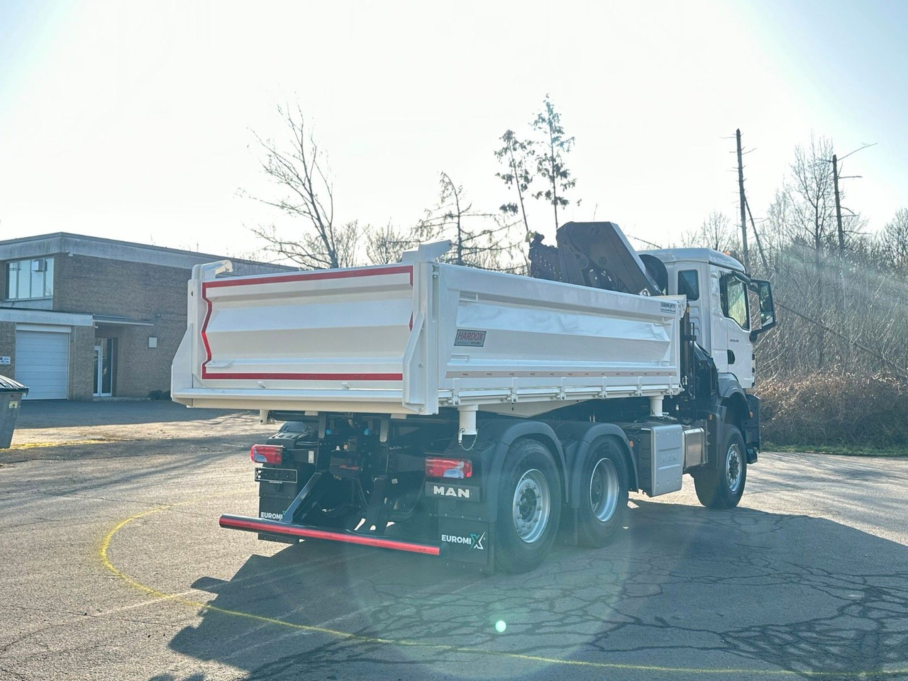 MAN TGS 28.440 6x4-4/3-Seiten- Kipper / Hiab 228-6 - Camion benne, Camion grue: photos 4 MAN TGS 28.440 6x4-4/3-Seiten- Kipper / Hiab 228-6 - Camion benne, Camion grue: photos 4