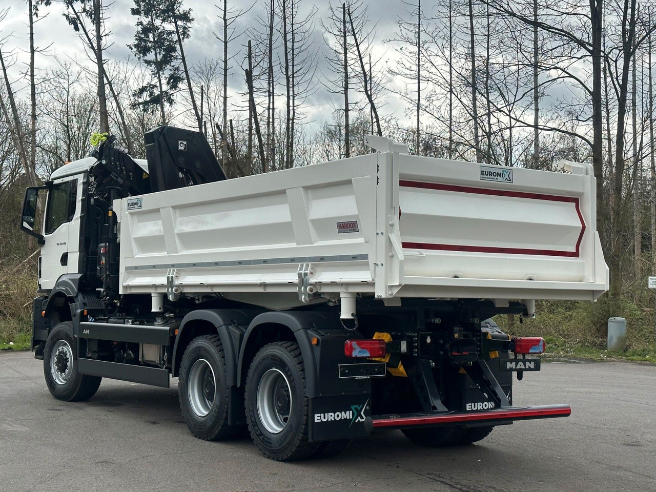 MAN TGS 33.440 6x6 /3-Seiten- Kipper / HIAB 228-4 - Camion benne, Camion grue: photos 5 MAN TGS 33.440 6x6 /3-Seiten- Kipper / HIAB 228-4 - Camion benne, Camion grue: photos 5