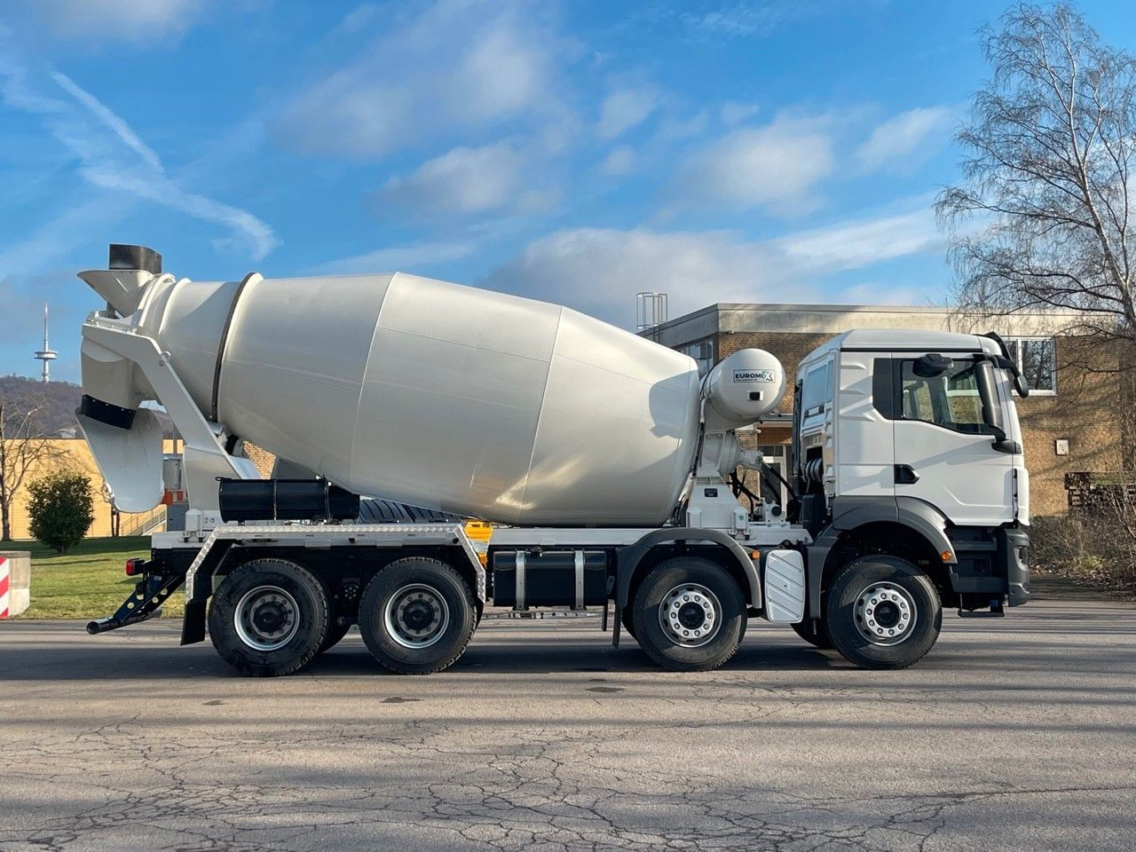 Camion malaxeur MAN TGS 41.400 8x4 / EuromixMTP  EM 12m³ R / EURO 2: photos 8