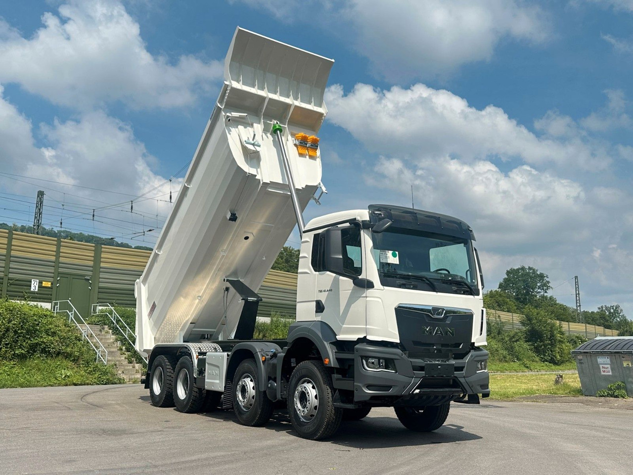 MAN TGS 41.440 8x4 EuromixMTP Mulden-Kipper en crédit-bail MAN TGS 41.440 8x4 EuromixMTP Mulden-Kipper: photos 12