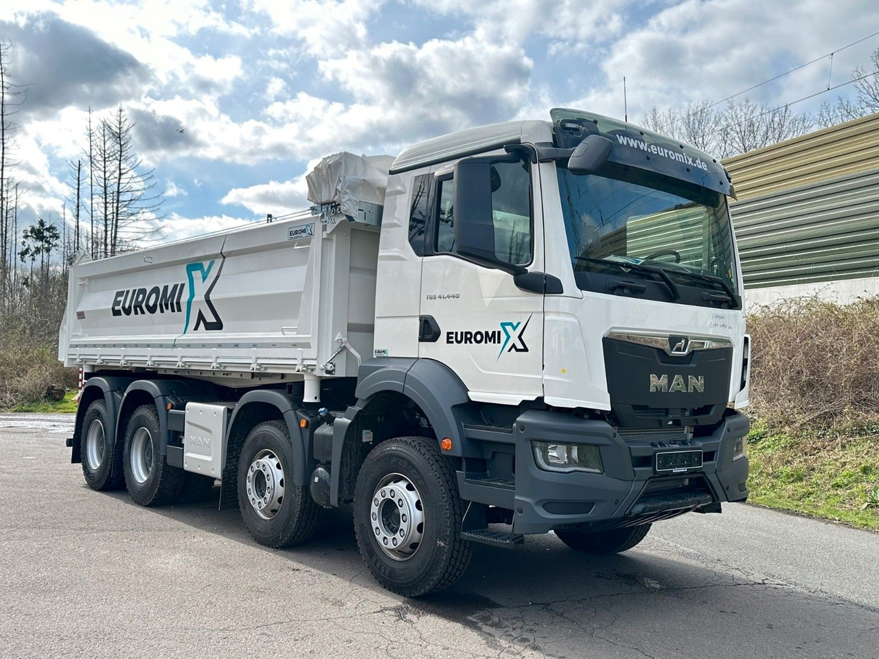 MAN TGS 41.440 8x4 WECHSELSYSTEM KIPPER+MISCHER en crédit-bail MAN TGS 41.440 8x4 WECHSELSYSTEM KIPPER+MISCHER: photos 14
