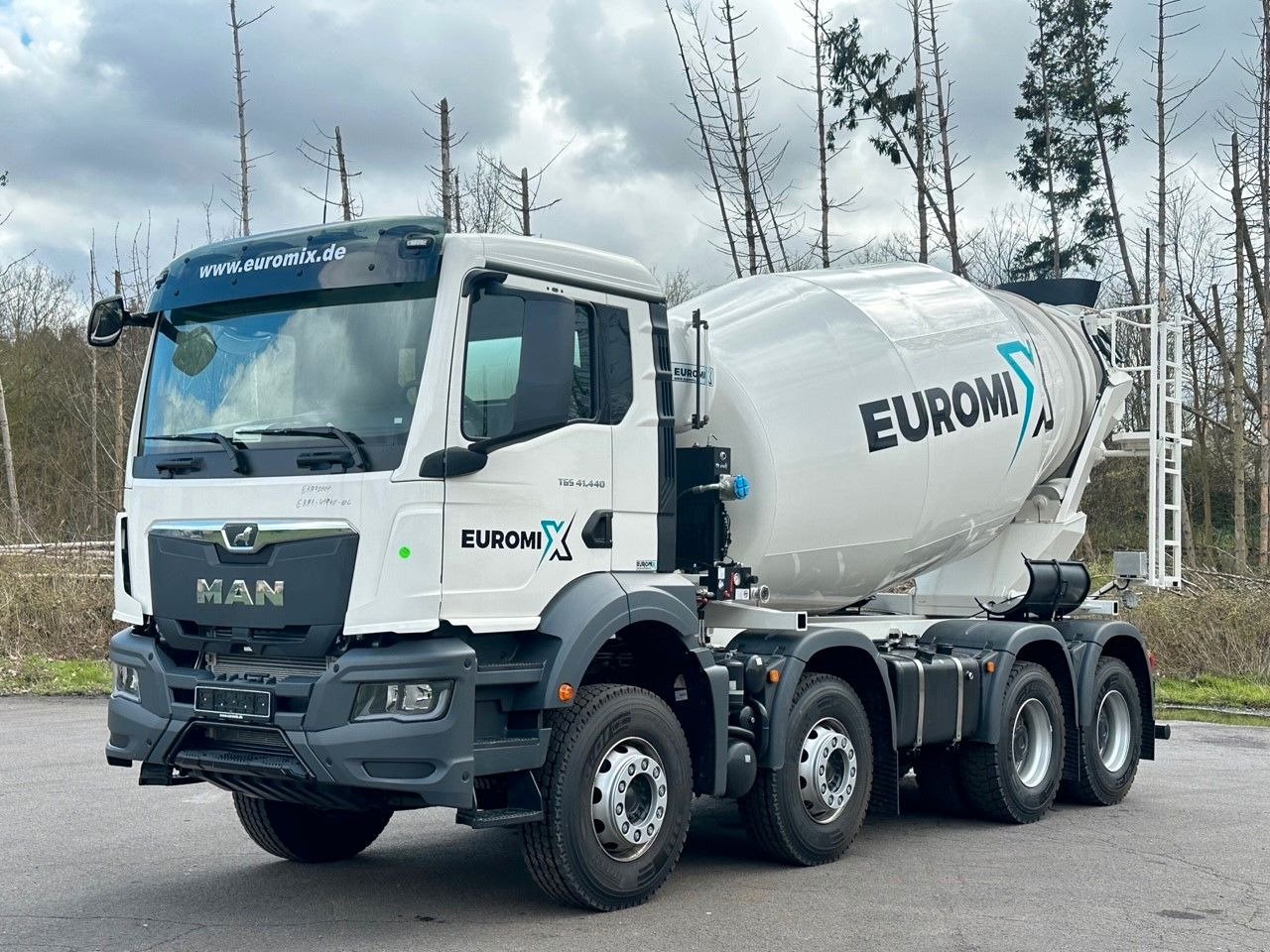 MAN TGS 41.440 8x4 WECHSELSYSTEM KIPPER+MISCHER en crédit-bail MAN TGS 41.440 8x4 WECHSELSYSTEM KIPPER+MISCHER: photos 19