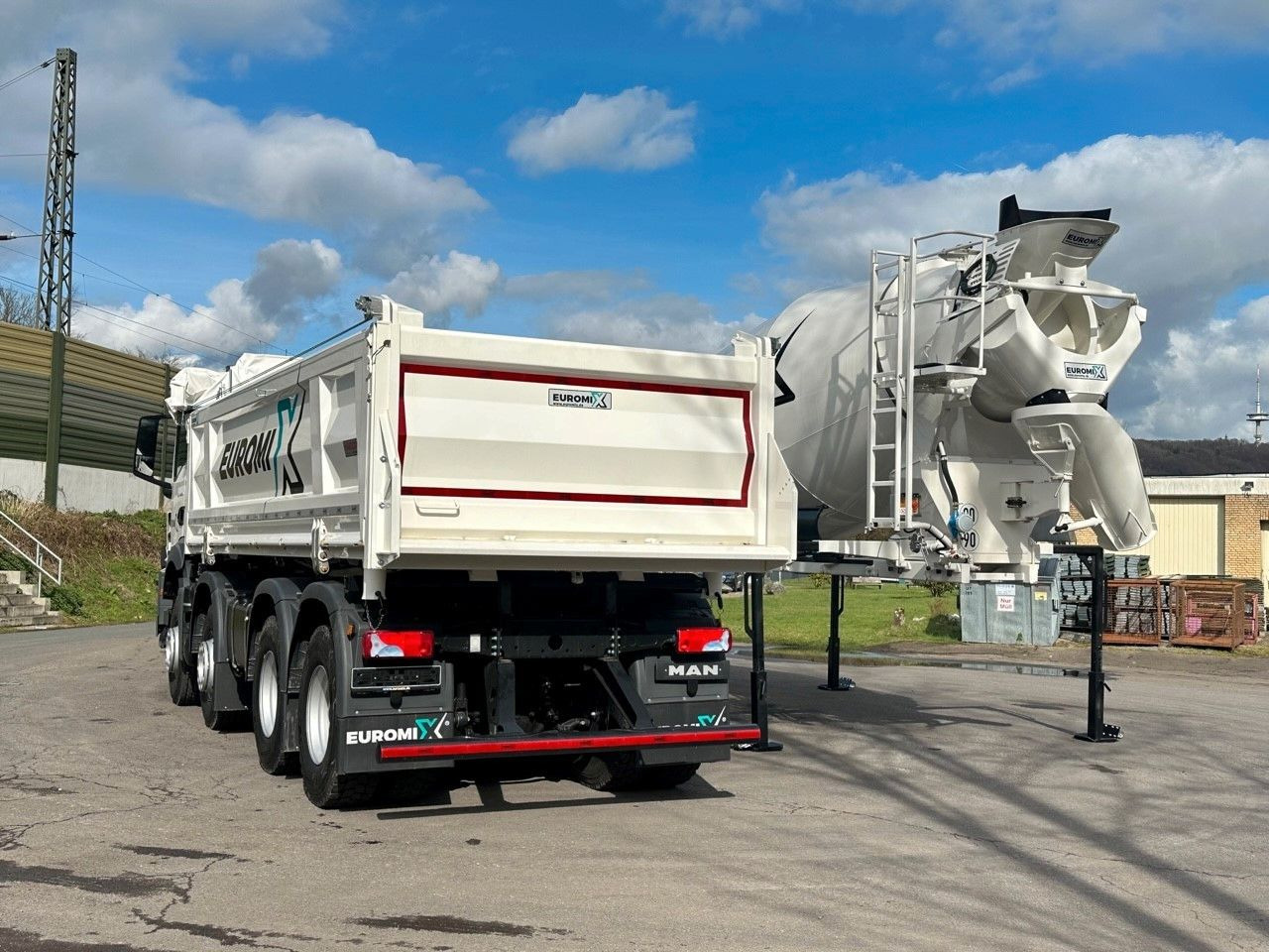 MAN TGS 41.440 8x4 WECHSELSYSTEM KIPPER+MISCHER - Camion malaxeur: photos 5 MAN TGS 41.440 8x4 WECHSELSYSTEM KIPPER+MISCHER - Camion malaxeur: photos 5