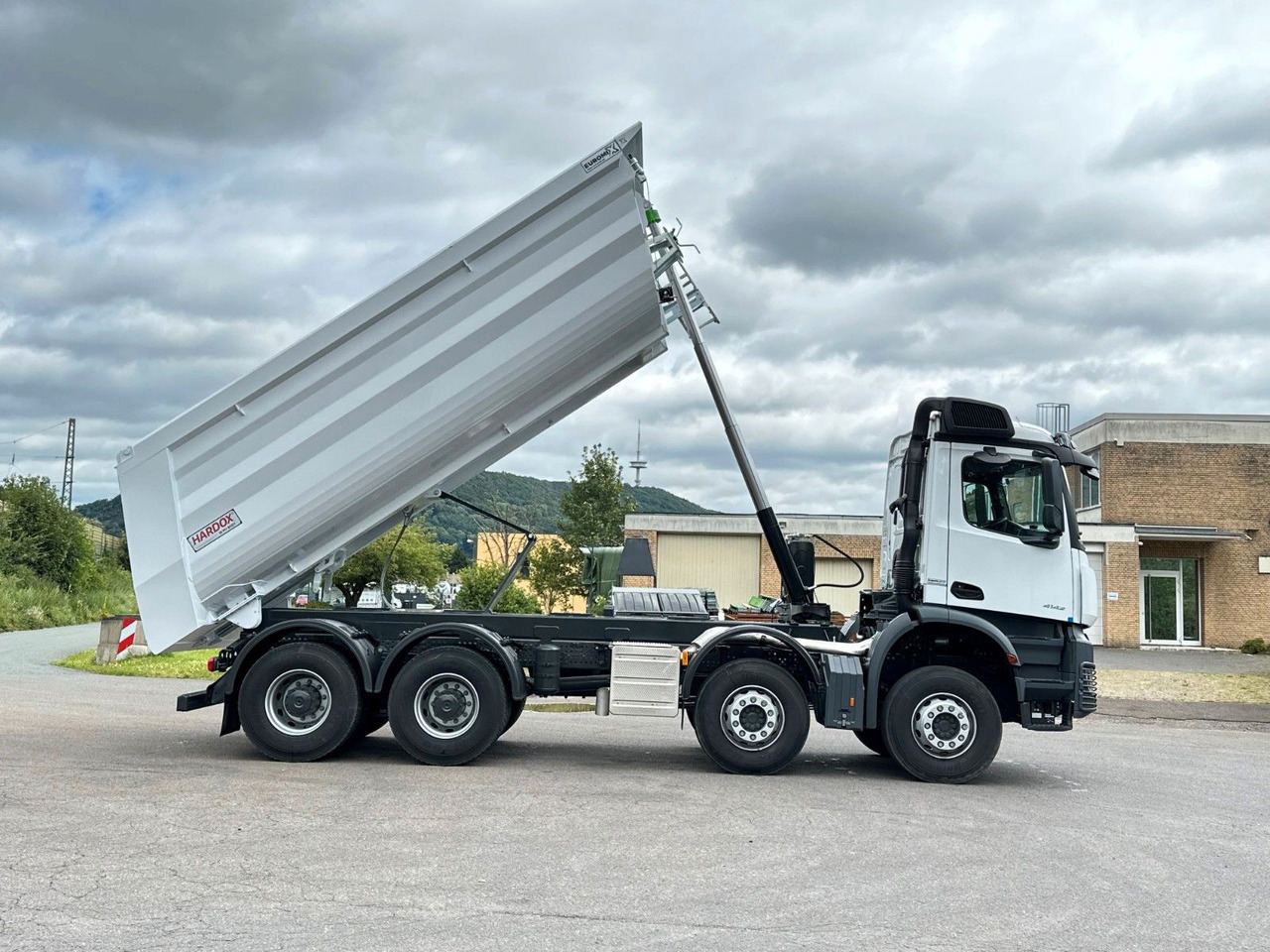 Camion benne Mercedes-Benz 4142 8X4  Mulden-  Kipper -  EuromixMTP: photos 12