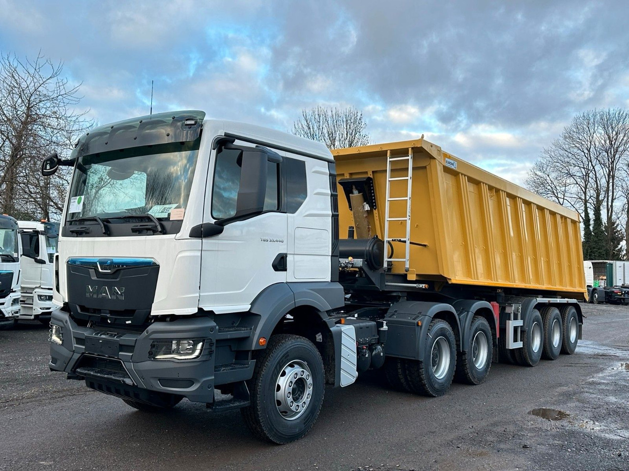 Tracteur routier MAN TGS 33.440 BBS 6X4  EUROMIX MTP Kipper-Auflieger: photos 13