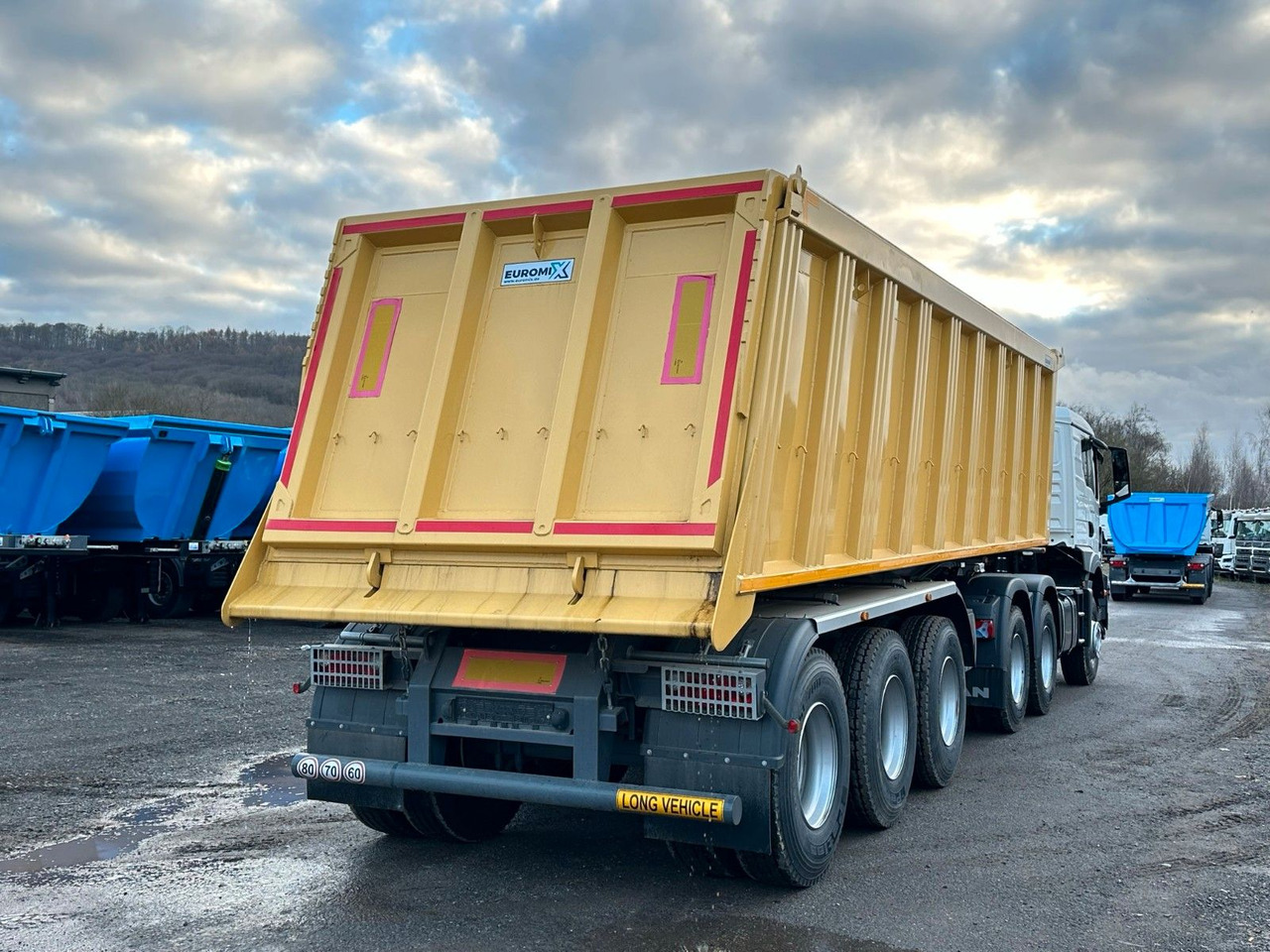 Tracteur routier MAN TGS 33.440 BBS 6X4  EUROMIX MTP Kipper-Auflieger: photos 8