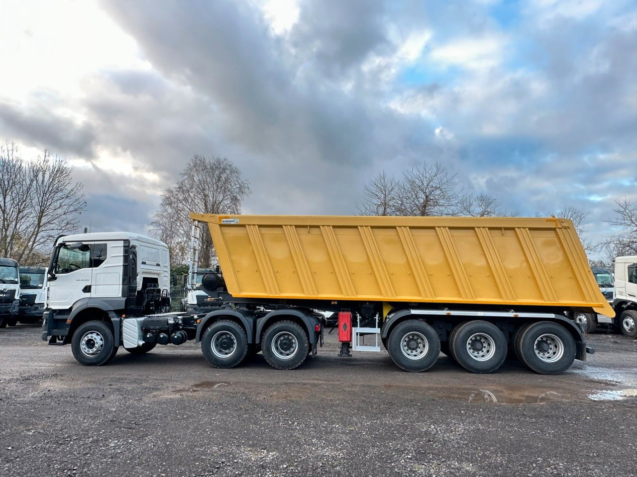Tracteur routier MAN TGS 33.440 BBS 6X4  EUROMIX MTP Kipper-Auflieger: photos 12