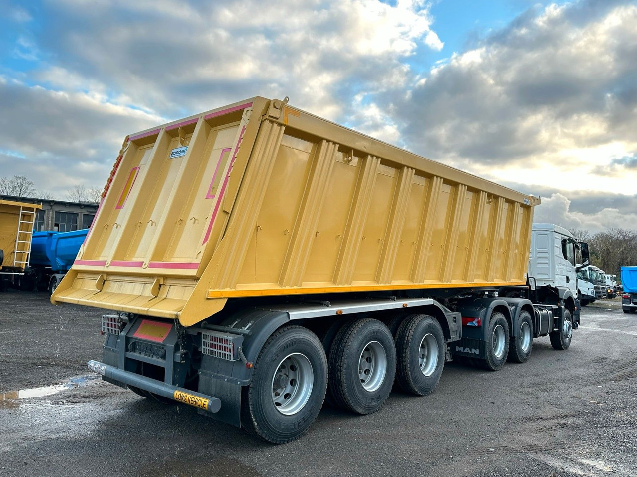 Tracteur routier MAN TGS 33.440 BBS 6X4  EUROMIX MTP Kipper-Auflieger: photos 7