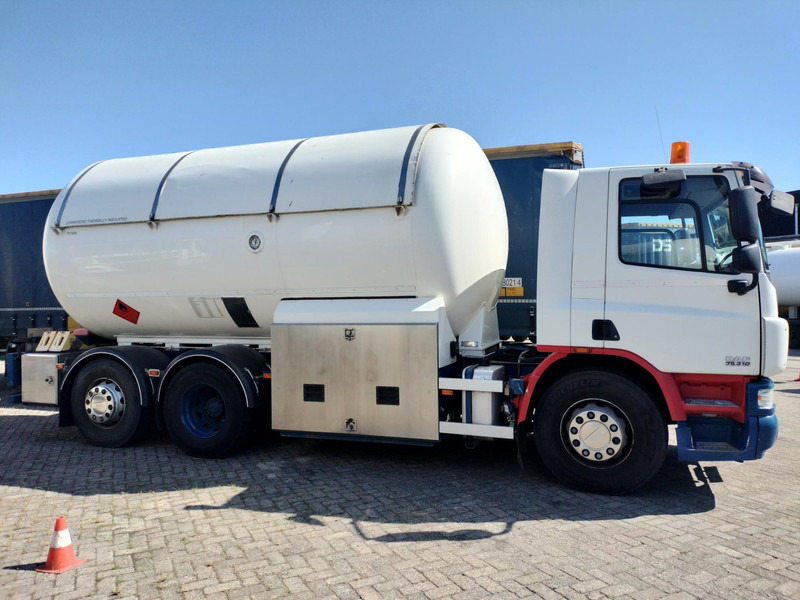 DAF FAN CF75. 6x2 -24030 L Gas tank truck -Gas, Gaz, LPG, GPL, Propane, Butane tank, Gastank ID 2.166 Rootselaar, flowmeter, pump, sunroof on tank - Camion citerne: photos 2 DAF FAN CF75. 6x2 -24030 L Gas tank truck -Gas, Gaz, LPG, GPL, Propane, Butane tank, Gastank ID 2.166 Rootselaar, flowmeter, pump, sunroof on tank - Camion citerne: photos 2