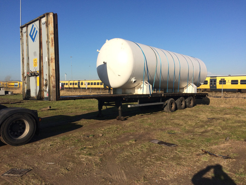 Visser 50m3 (25ton) gastank stationary gastank On flatbed trailer - Gas, Gaz, LPG, GPL, Propane, Butane ID 1.018 - Réservoir de carburant: photos 2 Visser 50m3 (25ton) gastank stationary gastank On flatbed trailer - Gas, Gaz, LPG, GPL, Propane, Butane ID 1.018 - Réservoir de carburant: photos 2
