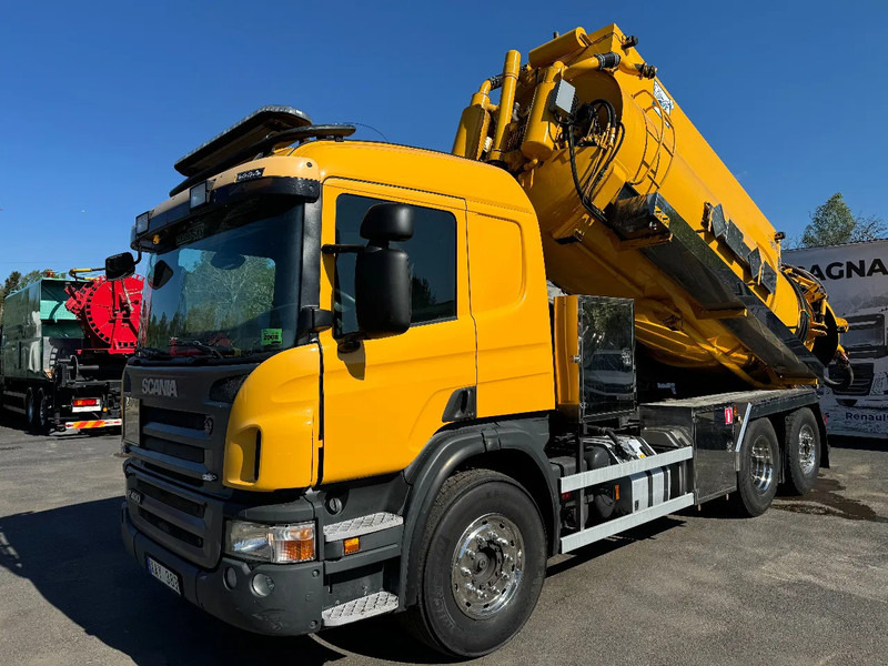 Scania P400 ADR, Combi Vacuum/Pressure 14m3 (2+4+8), 2009 - Camion hydrocureur: photos 3 Scania P400 ADR, Combi Vacuum/Pressure 14m3 (2+4+8), 2009 - Camion hydrocureur: photos 3