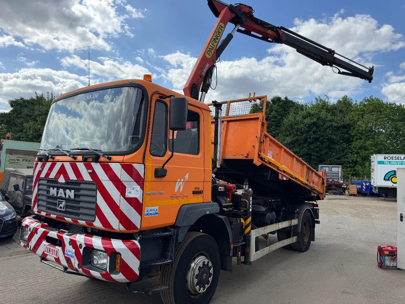 MAN ME18.250 **4x4-PALFINGER PK7501-182000Km** - Camion benne, Camion grue: photos 3 MAN ME18.250 **4x4-PALFINGER PK7501-182000Km** - Camion benne, Camion grue: photos 3