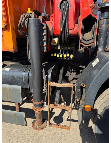 MAN ME18.250 **4x4-TIPPER+PALFINGER PK8500-BELGIAN TRUCK** - Camion benne, Camion grue: photos 5 MAN ME18.250 **4x4-TIPPER+PALFINGER PK8500-BELGIAN TRUCK** - Camion benne, Camion grue: photos 5