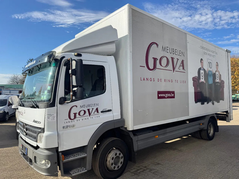 Mercedes-Benz Atego 1218 **BELGIAN TRUCK-REMOVAL LIFT TO 1ST FLOOR-TUV 02/2026** - Camion fourgon: photos 1 Mercedes-Benz Atego 1218 **BELGIAN TRUCK-REMOVAL LIFT TO 1ST FLOOR-TUV 02/2026** - Camion fourgon: photos 1
