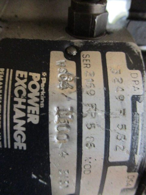 CAV ROTO PERKINS DPA DIESEL FUEL INJECTION PUMP TYPE 3249F332 - Préparation du carburant pour Camion: photos 2 CAV ROTO PERKINS DPA DIESEL FUEL INJECTION PUMP TYPE 3249F332 - Préparation du carburant pour Camion: photos 2