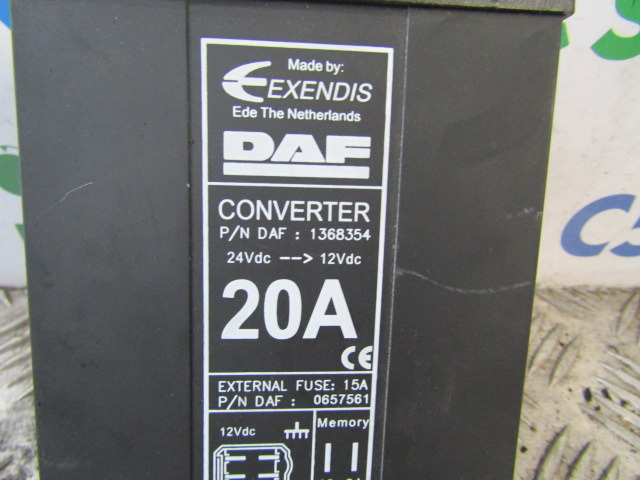 DAF XF 105 VOLTAGE DROPPER P/NO 1368354 - Système électrique pour Camion: photos 2 DAF XF 105 VOLTAGE DROPPER P/NO 1368354 - Système électrique pour Camion: photos 2