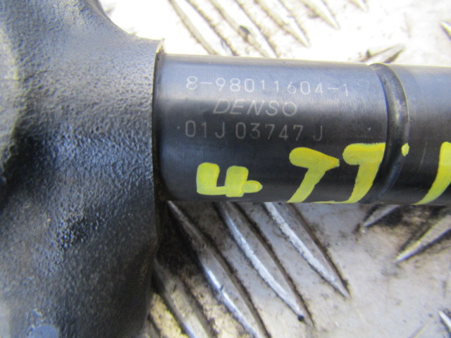 ISUZU NKR/GRAFTER 4JJ1 ENGINE INJECTORS ‘DENSO’ P/NO 8-98011604-1 01J037475 (Set of 4) - Préparation du carburant pour Camion: photos 4 ISUZU NKR/GRAFTER 4JJ1 ENGINE INJECTORS ‘DENSO’ P/NO 8-98011604-1 01J037475 (Set of 4) - Préparation du carburant pour Camion: photos 4
