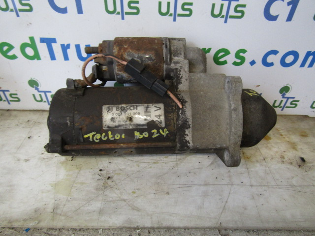 IVECO TECTOR 180E24/75E17 STARTER MOTOR BOSCH P/NO 0-001231009 - Système électrique pour Camion: photos 1 IVECO TECTOR 180E24/75E17 STARTER MOTOR BOSCH P/NO 0-001231009 - Système électrique pour Camion: photos 1