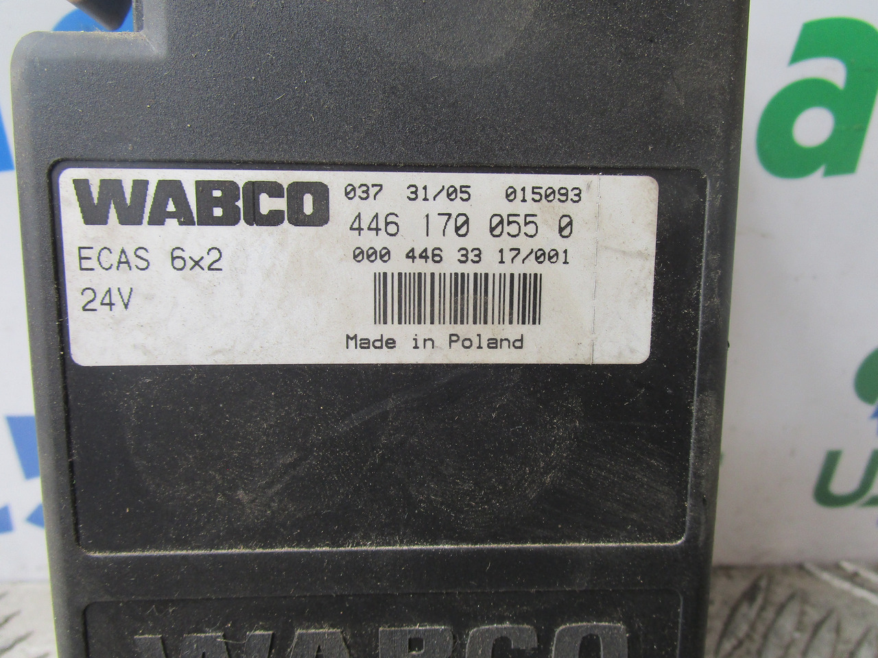 MERCEDES AXOR / ACTROS WABCO ECAS ECU P/NO 0004463317/001 - Bloc de gestion pour Camion: photos 2 MERCEDES AXOR / ACTROS WABCO ECAS ECU P/NO 0004463317/001 - Bloc de gestion pour Camion: photos 2