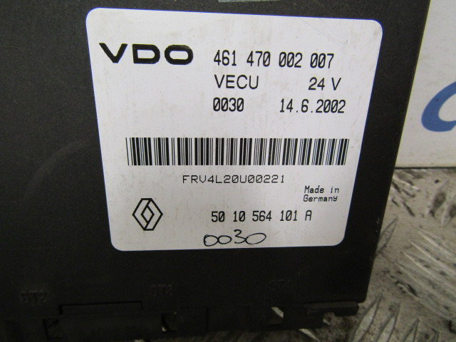 RENAULT MIDLUM DXI BODY CONTROL ECU P/NO 5010101A / 461470002008 - Bloc de gestion pour Camion: photos 2 RENAULT MIDLUM DXI BODY CONTROL ECU P/NO 5010101A / 461470002008 - Bloc de gestion pour Camion: photos 2