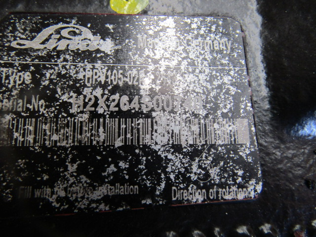 SCHMIDT SWINGO GEARBOX TYPE LINDE BPV105-02 / SERIAL NO H2X64S00740 - Boîte de vitesse pour Camion: photos 2 SCHMIDT SWINGO GEARBOX TYPE LINDE BPV105-02 / SERIAL NO H2X64S00740 - Boîte de vitesse pour Camion: photos 2