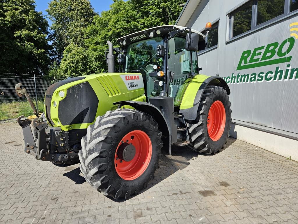 CLAAS Arion 650 Hexashift - Tracteur agricole: photos 1 CLAAS Arion 650 Hexashift - Tracteur agricole: photos 1