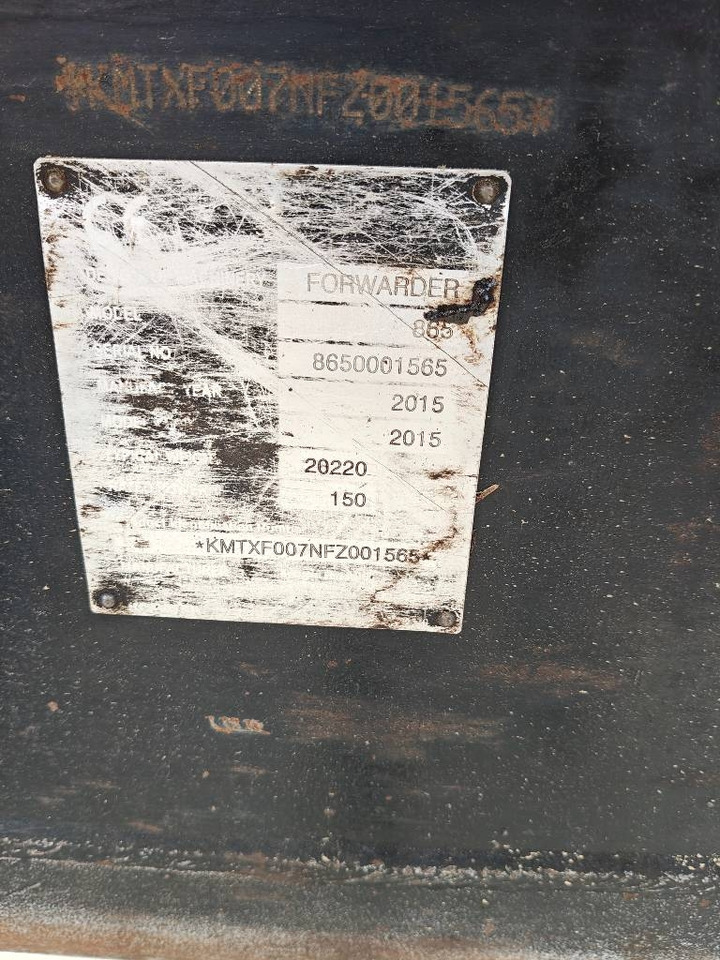 Komatsu 865 - Porteur: photos 3 Komatsu 865 - Porteur: photos 3