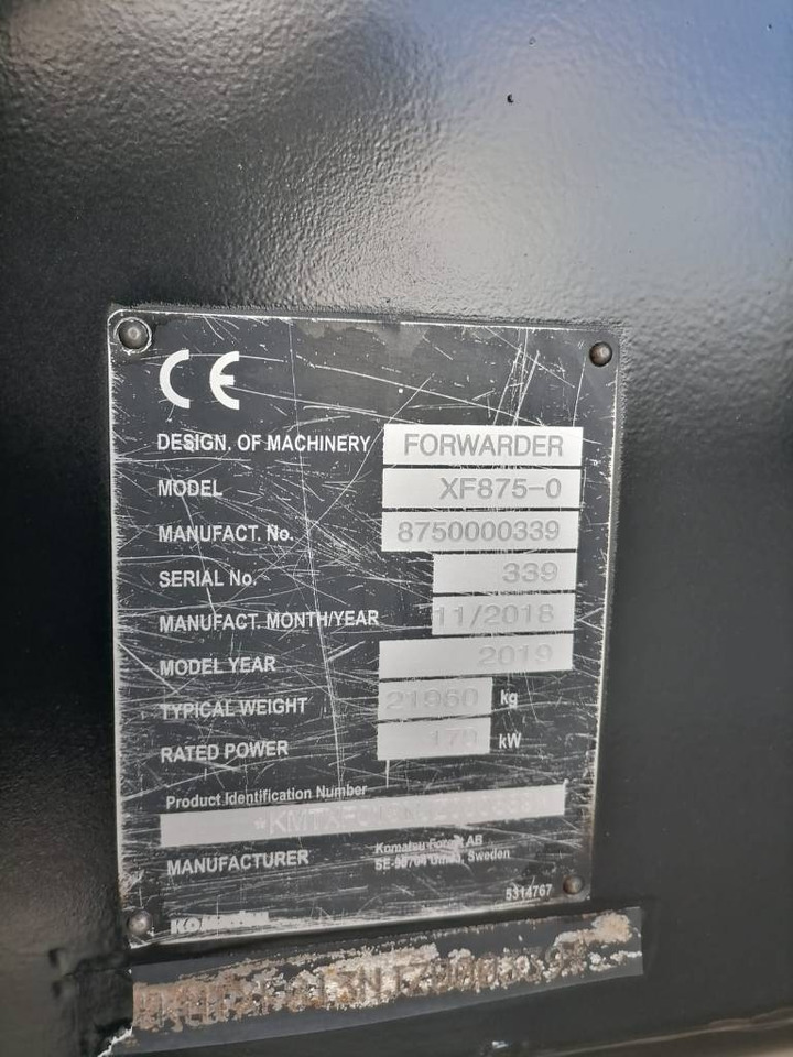 Porteur Komatsu 875: photos 14