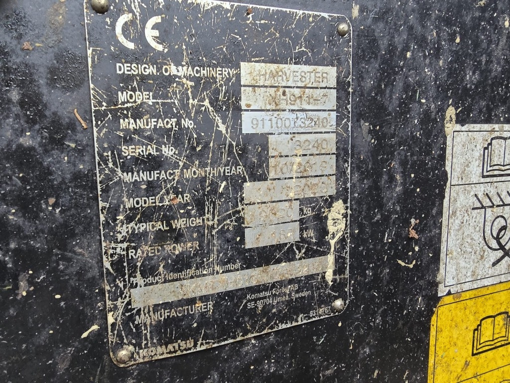 Komatsu 911.7 - Abatteuse: photos 5 Komatsu 911.7 - Abatteuse: photos 5